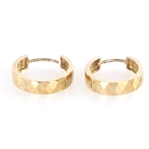 9K YELLOW GOLD EARRINGS & BRACELET