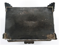 STERLING SILVER PERUVIAN REPOUSSE JEWELRY BOX