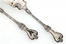 STERLING SILVER WHITING KING EDWARD SALAD SERVING SET