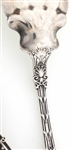 STERLING SILVER WHITING KING EDWARD SALAD SERVING SET