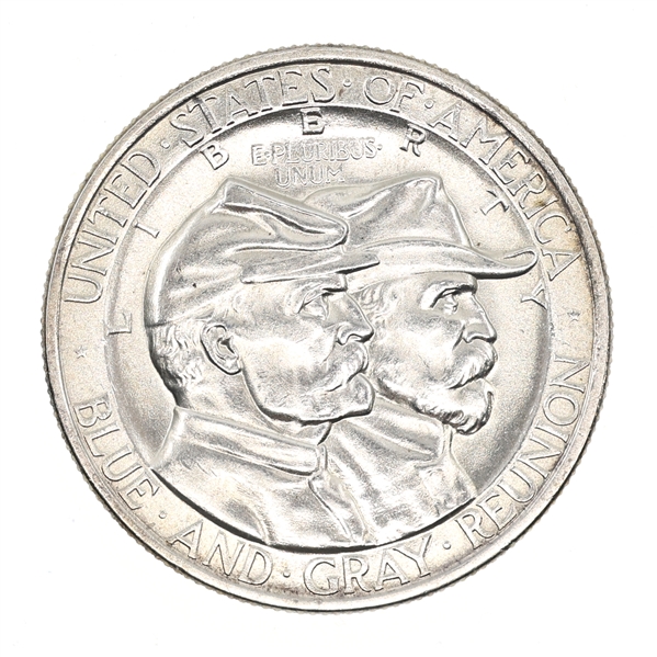 1936 US SILVER GETTYSBURG HALF DOLLAR COIN
