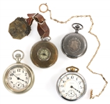 MENS POCKET WATCHES - FOR PARTS OR REPAIR