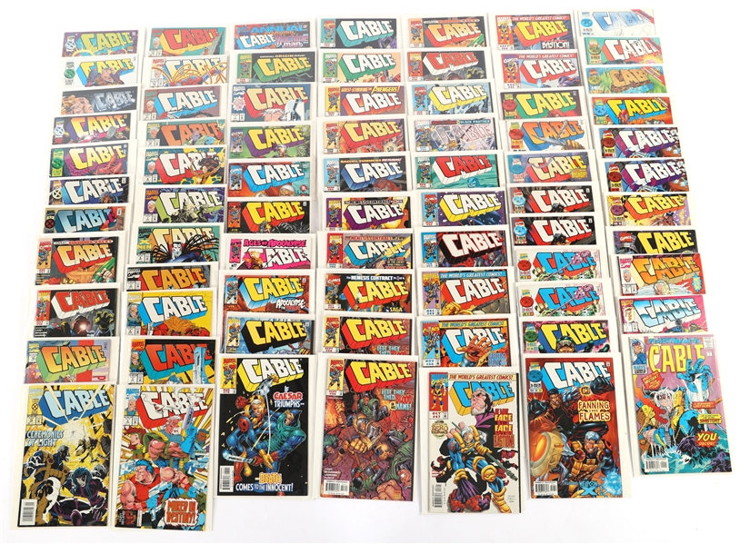 MARVEL CABLE COMIC BOOKS