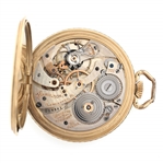 MEN'S HAMILTON GOLD FILLED CASE POCKET WATCH