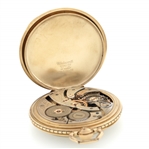 MEN'S HAMILTON GOLD FILLED CASE POCKET WATCH