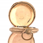MEN'S ELGIN GOLD FILLED HUNTER'S CASE POCKET WATCH