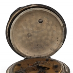 MEN'S ILLINOIS WATCH CO. COIN SILVER CASE POCKET WATCH