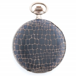 MEN'S GALA .800 SILVER HUNTER'S CASE POCKET WATCH