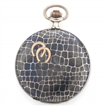 MEN'S GALA .800 SILVER HUNTER'S CASE POCKET WATCH