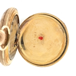 MEN'S COLUMBIA GOLD FILLED HUNTER'S CASE POCKET WATCH