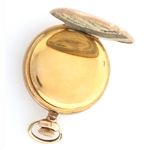 MEN'S COLUMBIA GOLD FILLED HUNTER'S CASE POCKET WATCH