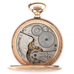 MEN'S ELGIN GOLD FILLED HUNTER'S CASE POCKET WATCH