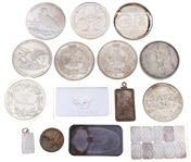 UNITED STATES SILVER ROUNDS, INGOTS, & TOKEN