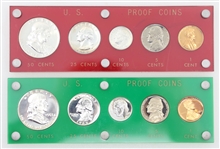 1960 & 1963 UNITED STATES SILVER PROOF SETS 