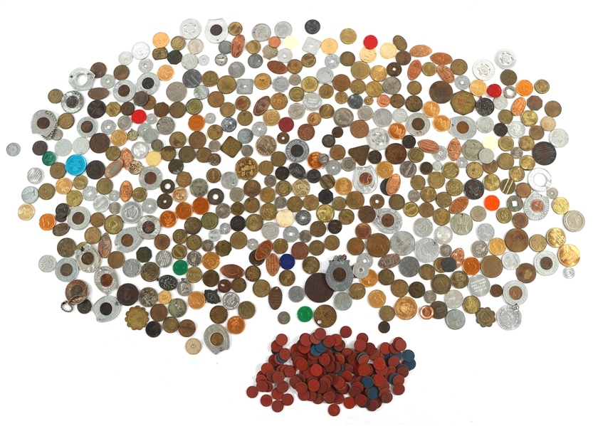 EXONUMIA TOKENS BONANZA TAX, MERCHANDISE, GAMES, & MORE