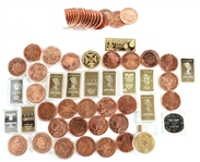 1 OZ COPPER ROUNDS & FANTASY INGOTS