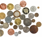 US & FOREIGN TOKENS, FANTASY COINS, & COPPER BULLION