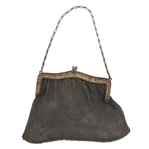 STERLING SILVER CARTER, HALE & CO. MESH HANDBAG