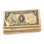 JAPANESE PHILIPPINES WWII OCCUPATION NOTES - LOT OF 100