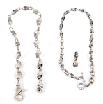 STERLING SILVER SKULL NECKLACES & PENDANT