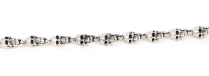 STERLING SILVER SKULL NECKLACES & PENDANT