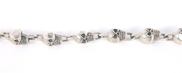 STERLING SILVER SKULL NECKLACES & PENDANT
