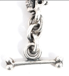 STERLING SILVER SKULL NECKLACES & PENDANT