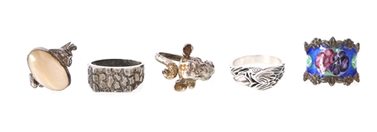 STERLING SILVER RINGS - LOT OF 20