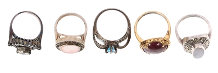 STERLING SILVER RINGS - LOT OF 20