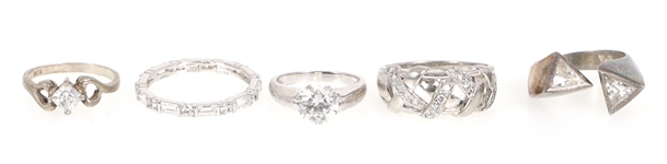 STERLING SILVER RINGS - LOT OF 20