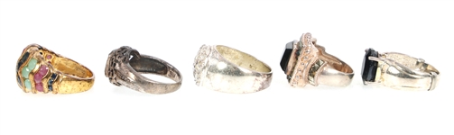 STERLING SILVER RINGS - LOT OF 20