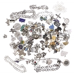 SILVER CHARMS & CHARM BRACELETS