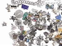 SILVER CHARMS & CHARM BRACELETS