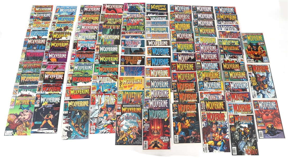 MARVEL WOLVERINE COMIC BOOKS 