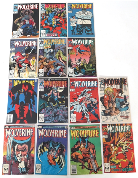 MARVEL WOLVERINE COMIC BOOKS