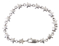 TIFFANY & CO. STERLING SILVER STAR BRACELET