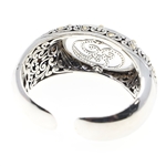 JOHN HARDY DIAMOND STERLING SILVER 18K GOLD BRACLET