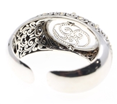 JOHN HARDY DIAMOND STERLING SILVER 18K GOLD BRACLET