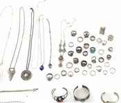 COSTUME JEWELRY - BRACELETS, NECKLACES, RINGS, & MORE
