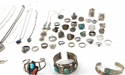 COSTUME JEWELRY - BRACELETS, NECKLACES, RINGS, & MORE