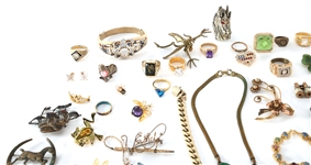 COSTUME JEWELRY - BRACELETS, NECKLACES, RINGS, & MORE