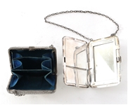 STERLING SILVER PURSES & COMPACT 