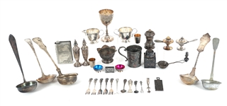 SILVERPLATE ITEMS - TABLEWEAR, UTENSILS, & MORE