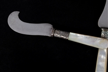 LANDERS FRARY & CLARK SILVERPLATE MOP FLATWARE