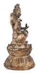 HINDU CAST IRON FIGURE OF GODDESS KALI