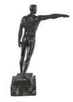 MAURICE GUIRAUD RIVIERE ETLING OLYMPIC SALUTE BRONZE