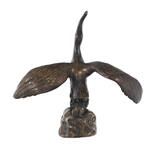 1920s HENRI PAYEN BRONZE AUTOMOBILE CRANE MASCOT