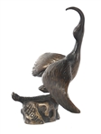 1920s HENRI PAYEN BRONZE AUTOMOBILE CRANE MASCOT
