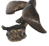 1920s HENRI PAYEN BRONZE AUTOMOBILE CRANE MASCOT