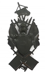BRONZE WALL PLAQUES & MINIATURE CANNON